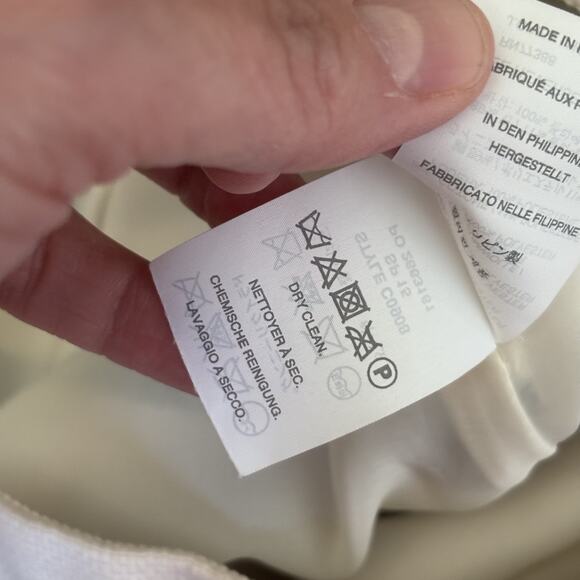 J Crew Skirt 10 Black Cream Pencil Textured Academia Secretary Neutrals Preppy - Picture 12 of 14